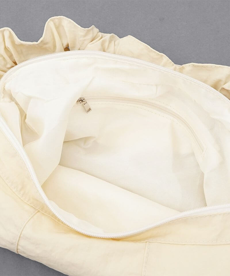 shirring handle bag～ｼｬｰﾘﾝｸﾞﾊﾝﾄﾞﾙﾊﾞｯｸﾞ | flower／フラワー