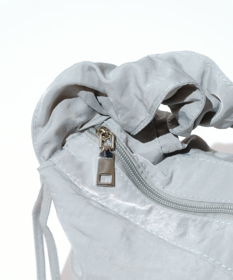 shirring handle bag～ｼｬｰﾘﾝｸﾞﾊﾝﾄﾞﾙﾊﾞｯｸﾞ | flower／フラワー