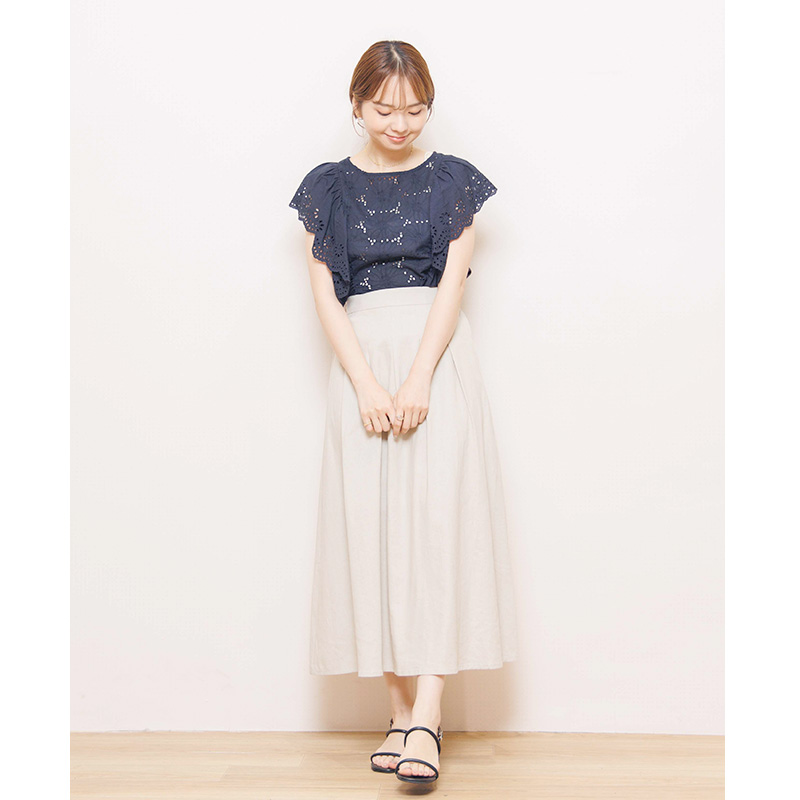 OUTLET】airy tuck skirt～ｴｱﾘｰﾀｯｸｽｶｰﾄ | flower／フラワー公式通販