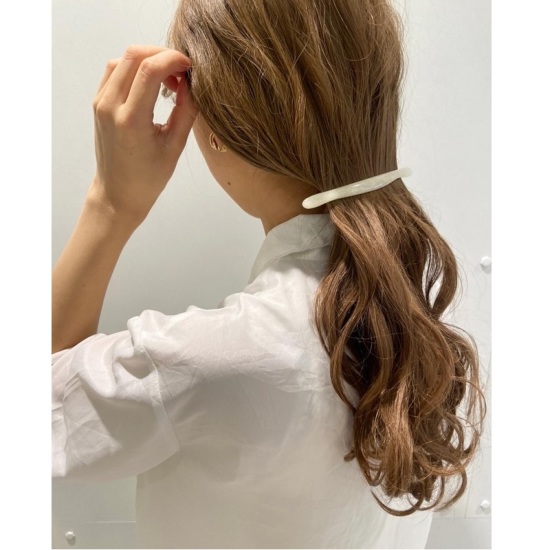 ヘアバレッタ横11センチ