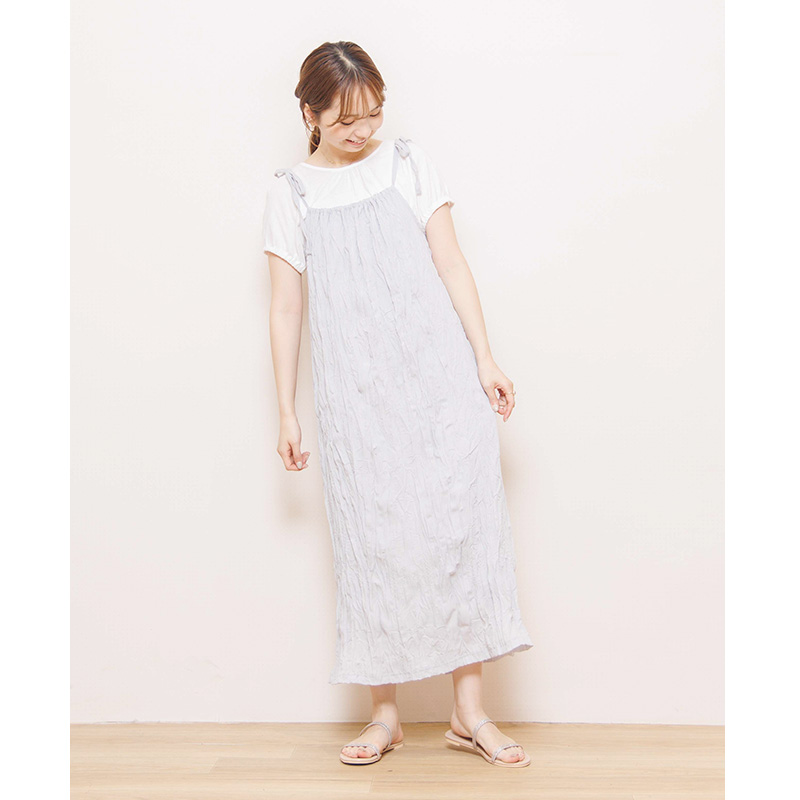 OUTLET】gather cami onepiece～ｷﾞｬｻﾞｰｷｬﾐﾜﾝﾋﾟｰｽ | flower／フラワー ...