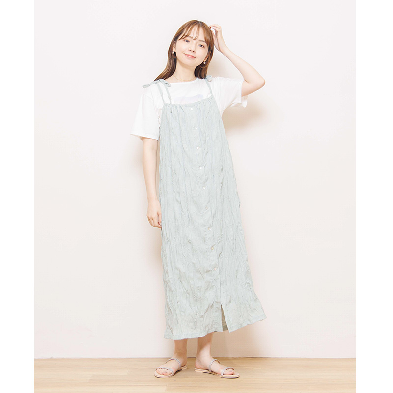 Gather Cami Onepiece ｷﾞｬｻﾞｰｷｬﾐﾜﾝﾋﾟｰｽ Flower Web Shop フラワー公式通販