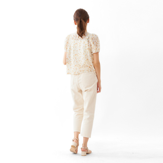 watery bloom blouse～ｳｫｰﾀﾘｰﾌﾞﾙｰﾑﾌﾞﾗｳｽ | flower／フラワー公式通販