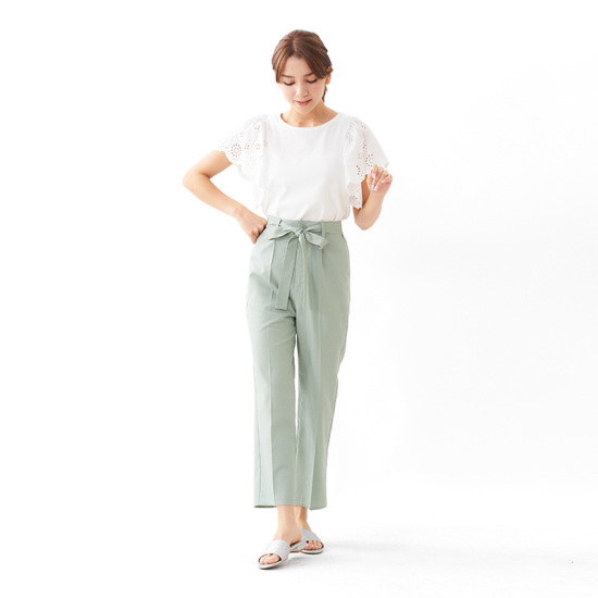 OUTLET】breeze tuck pants～ﾌﾞﾘｰｽﾞﾀｯｸﾊﾟﾝﾂ | flower／フラワー公式通販
