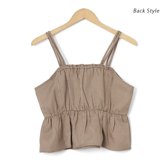 OUTLET】check frill bustier ～ﾁｪｯｸﾌﾘﾙﾋﾞｽﾁｪ | flower／フラワー公式通販