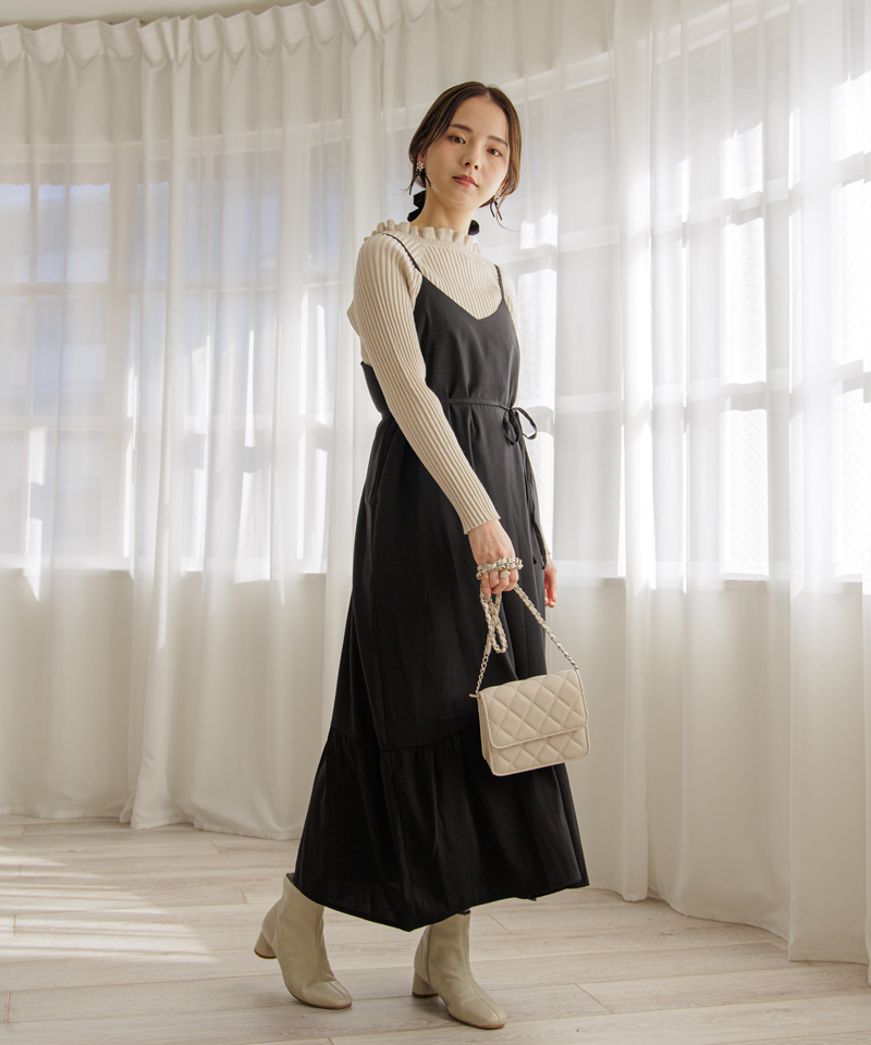 Hearty Cami Onepiece ﾊｰﾃｨｰｷｬﾐﾜﾝﾋﾟｰｽ Flower フラワー公式通販