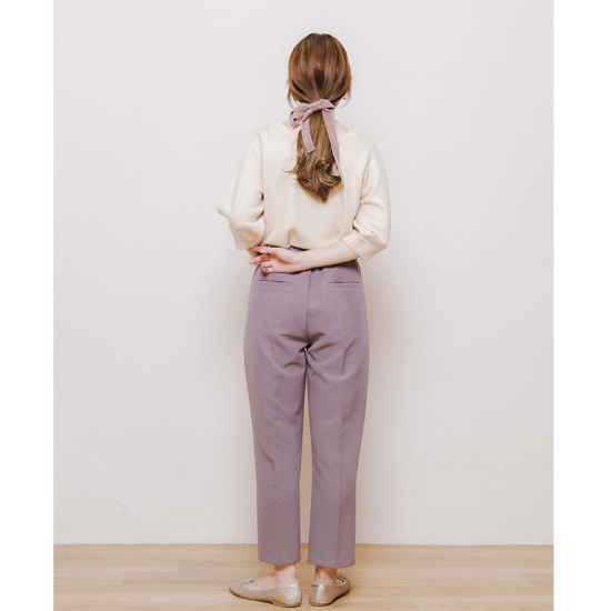 OUTLET】tuck tapered pants～ﾀｯｸﾃｰﾊﾟｰﾄﾞﾊﾟﾝﾂ | flower／フラワー公式通販