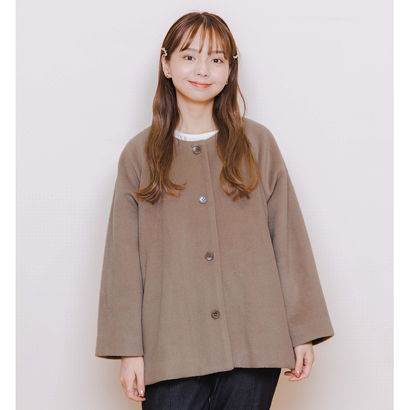 OUTLET】sweetie collar coat～ｽｨｰﾃｨｰｶﾗｰｺｰﾄ | flower／フラワー公式通販