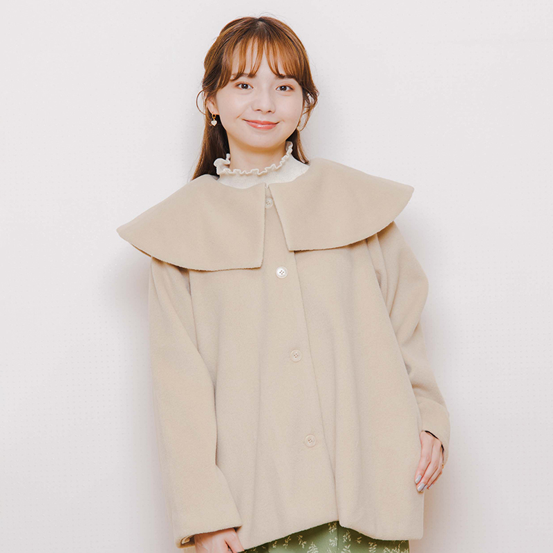 OUTLET】sweetie collar coat～ｽｨｰﾃｨｰｶﾗｰｺｰﾄ | flower／フラワー公式通販