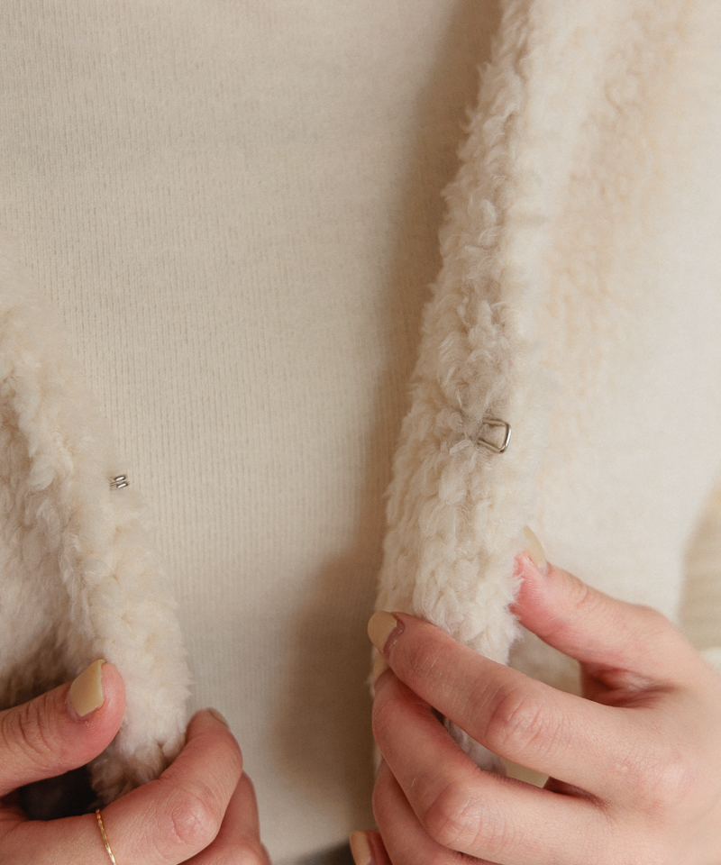 fluffy vest～ﾌﾗｯﾌｨｰﾍﾞｽﾄ | flower／フラワー公式通販