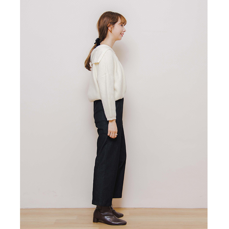 OUTLET】sailor collar knit～ｾｰﾗｰｶﾗｰﾆｯﾄ | flower／フラワー公式通販