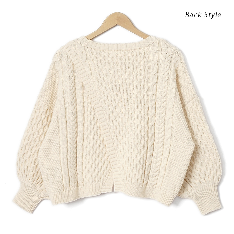 OUTLET】feminine back knit～ﾌｪﾐﾆﾝﾊﾞｯｸﾆｯﾄ | flower／フラワー公式通販