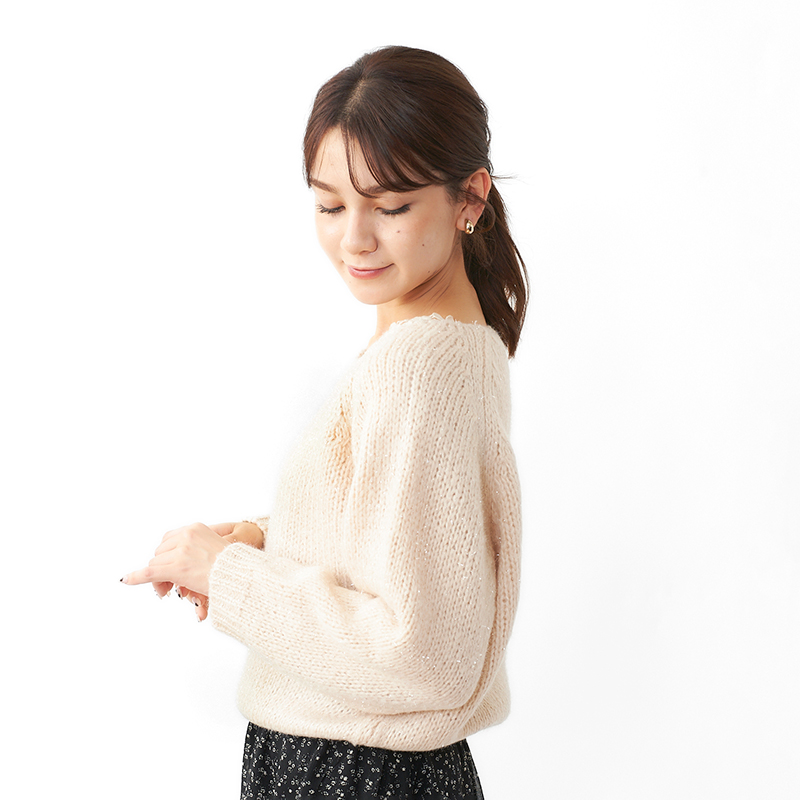 20%OFF】aurora knit top2～ｵｰﾛﾗﾆｯﾄﾄｯﾌﾟ2 | flower／フラワー公式通販