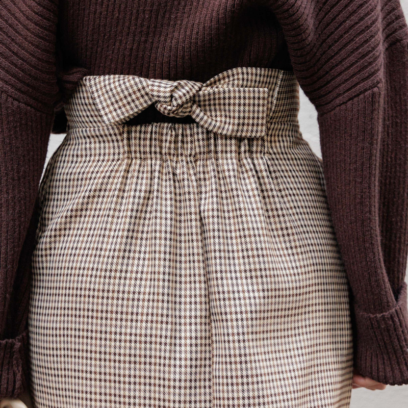 OUTLET】back ribbon skirt~バックリボンスカート | flower/フラワー OUTLET】back ribbon skirt~バックリボンスカート | flower/フラワー