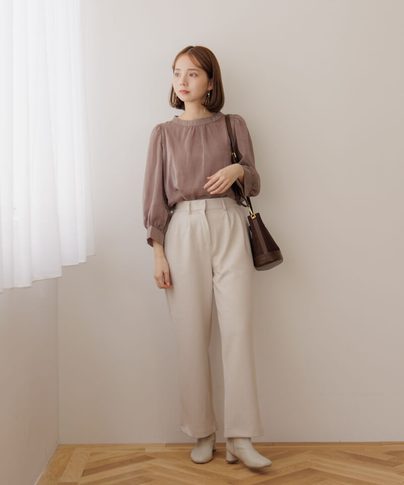 20%OFF】glossier ribbon blouse2～ｸﾞﾛｯｼｱｰﾘﾎﾞﾝﾌﾞﾗｳｽ2 | flower