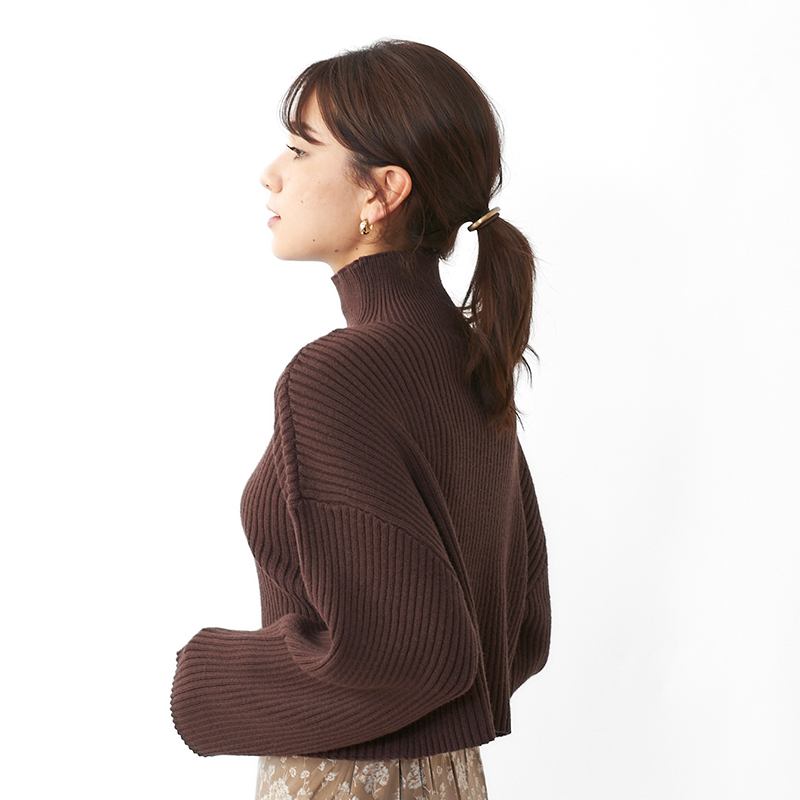 flavor knit top～ﾌﾚｲﾊﾞｰﾆｯﾄﾄｯﾌﾟ | flower／フラワー公式通販