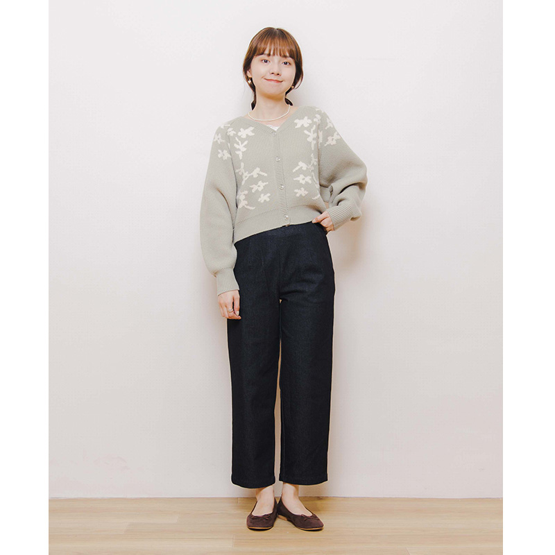 OUTLET】classical flowery knit～ｸﾗｼｶﾙﾌﾗﾜﾘｰﾆｯﾄ | flower／フラワー