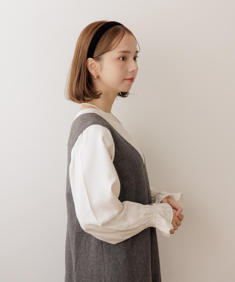 candy sleeve blouse～ｷｬﾝﾃﾞｨｰｽﾘｰﾌﾞﾌﾞﾗｳｽ | flower／フラワー