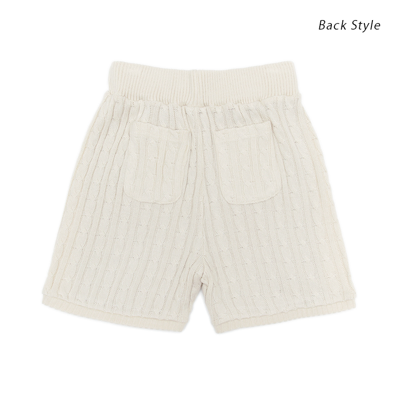 OUTLET】cable short pants～ｹｰﾌﾞﾙｼｮｰﾄﾊﾟﾝﾂ | flower／フラワー公式通販