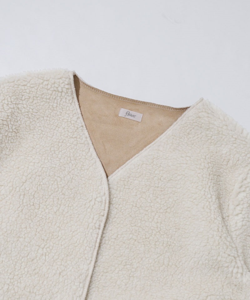 fluffy boa blouson～ﾌﾗｯﾌｨｰﾎﾞｱﾌﾞﾙｿﾞﾝ | flower／フラワー公式通販