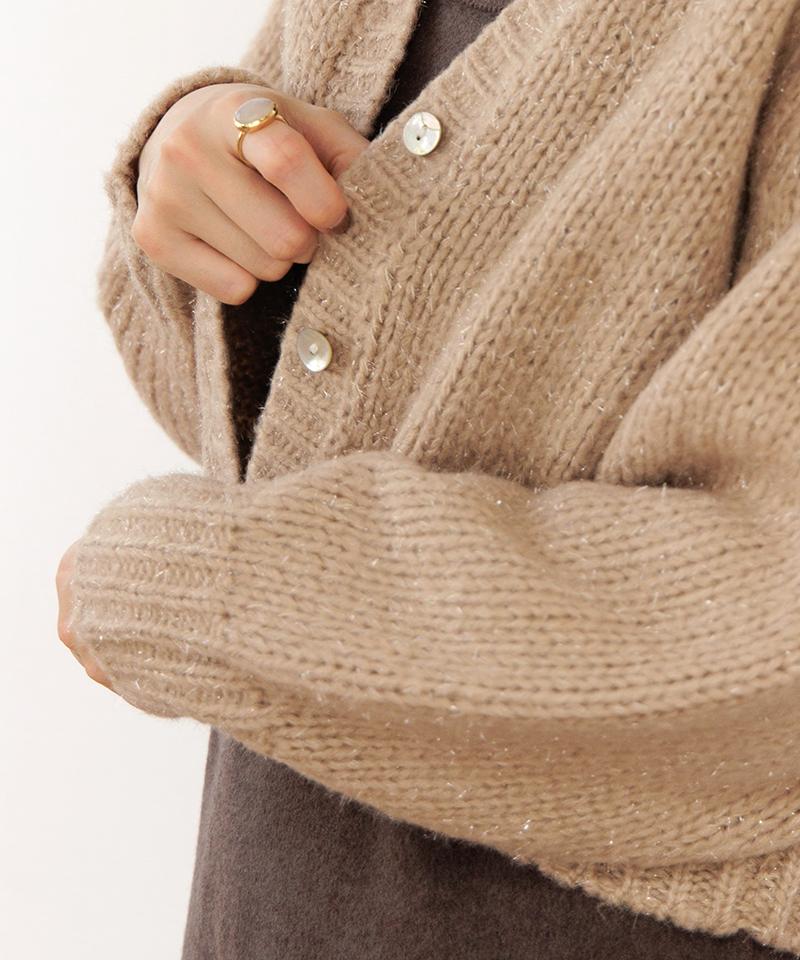 OUTLET】holiday knit cardigan～ﾎﾘﾃﾞｰﾆｯﾄｶｰﾃﾞｨｶﾞﾝ | flower／フラワー