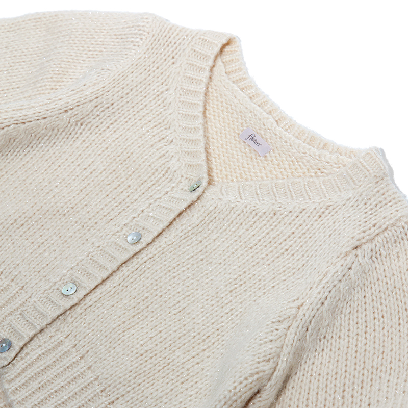 OUTLET】holiday knit cardigan～ﾎﾘﾃﾞｰﾆｯﾄｶｰﾃﾞｨｶﾞﾝ | flower／フラワー