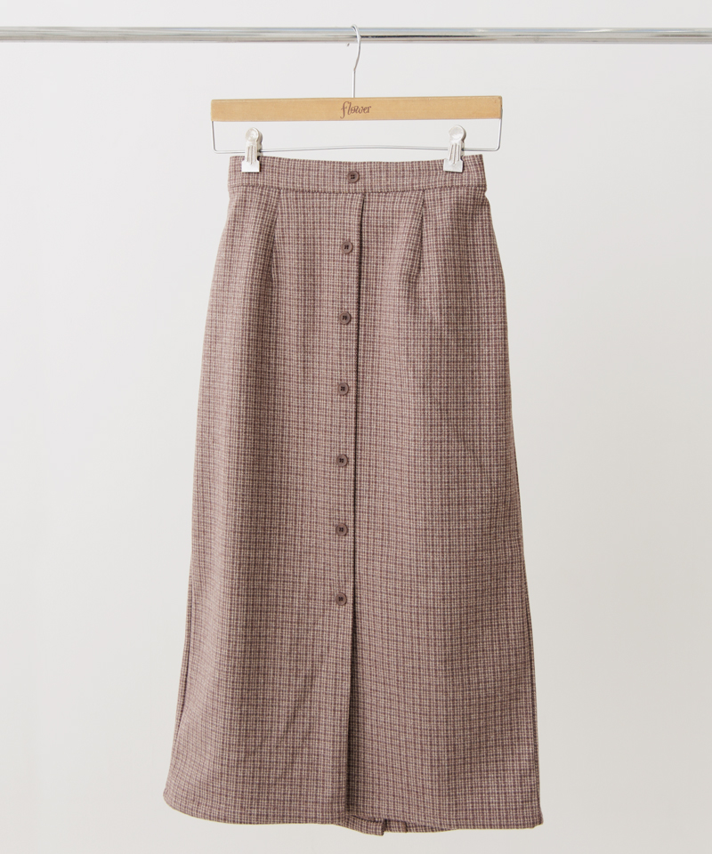 40%OFF】fluff check skirt～ﾌﾗｯﾌﾁｪｯｸｽｶｰﾄ | flower／フラワー公式通販