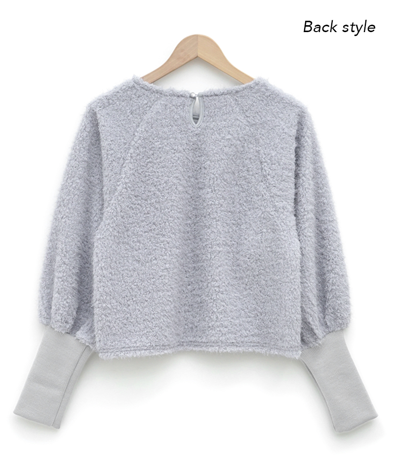 OUTLET】fluffy balloon tops～ﾌﾗｯﾌｨｰﾊﾞﾙｰﾝﾄｯﾌﾟｽ | flower／フラワー