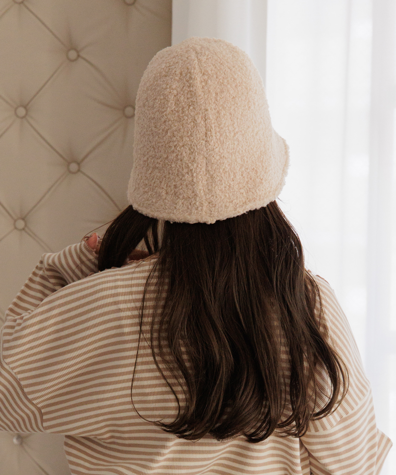 バケットハット Mellow Boucle Bucket Hat/TATIANA バケットハット Mellow Boucle Bucket Hat/TATIANA Trail