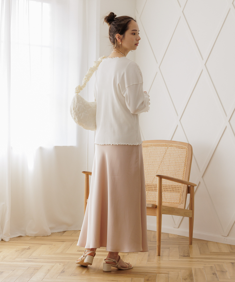 50%OFF】blossom border top～ﾌﾞﾛｯｻﾑﾎﾞｰﾀﾞｰﾄｯﾌﾟ | flower