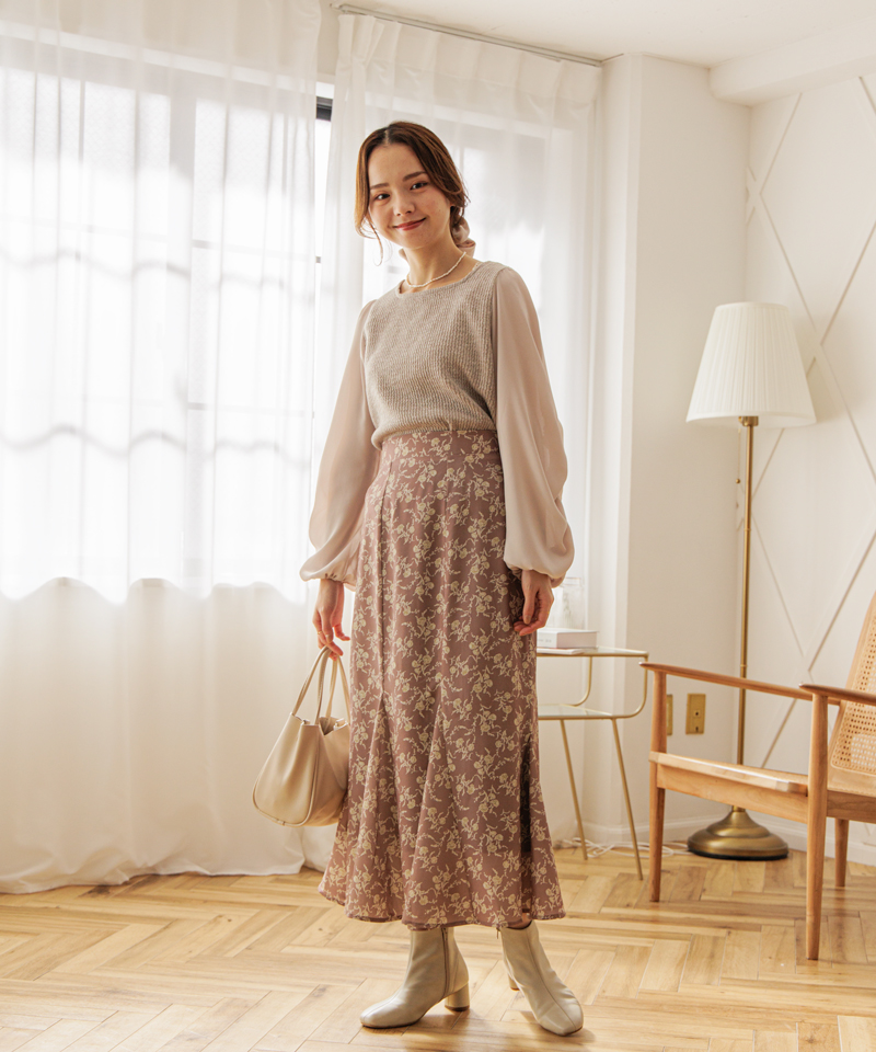 OUTLET】loved flower skirt～ﾗﾌﾞﾄﾞﾌﾗﾜｰｽｶｰﾄ | flower／フラワー公式通販