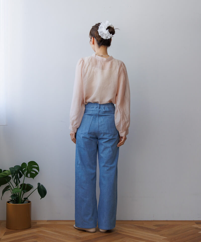 50%OFF】sheer ribbon blouse～ｼｱｰﾘﾎﾞﾝﾌﾞﾗｳｽ | flower／フラワー公式通販