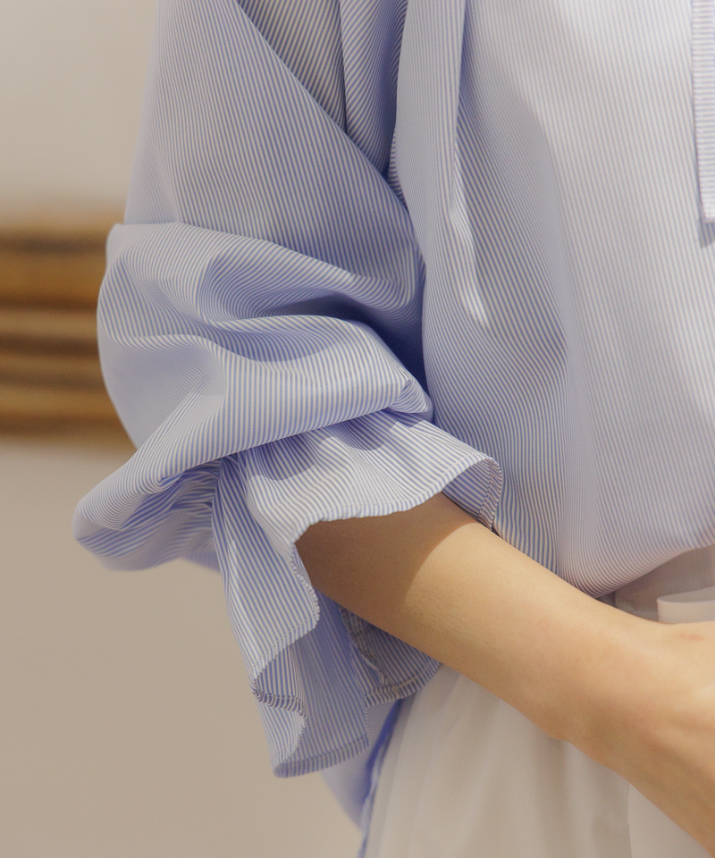 relax frill shirt ～ﾘﾗｯｸｽﾌﾘﾙｼｬﾂ | flower／フラワー公式通販