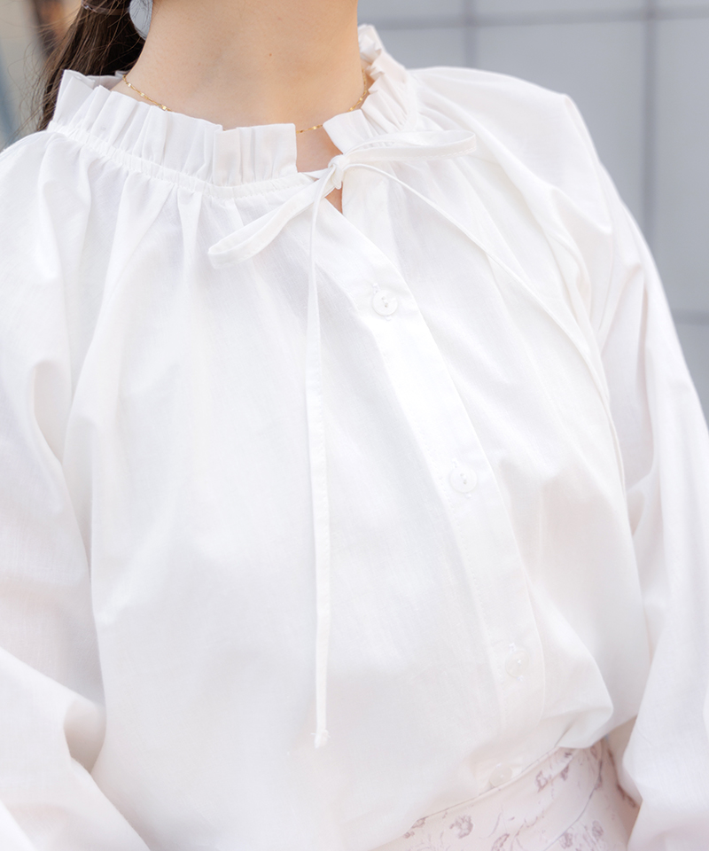 ☆relax frill shirt ～ﾘﾗｯｸｽﾌﾘﾙｼｬﾂ | flower／フラワー公式通販