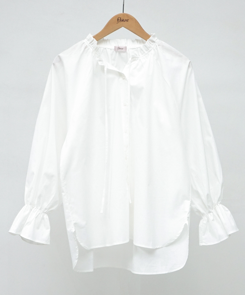 relax frill shirt ～ﾘﾗｯｸｽﾌﾘﾙｼｬﾂ | flower／フラワー公式通販