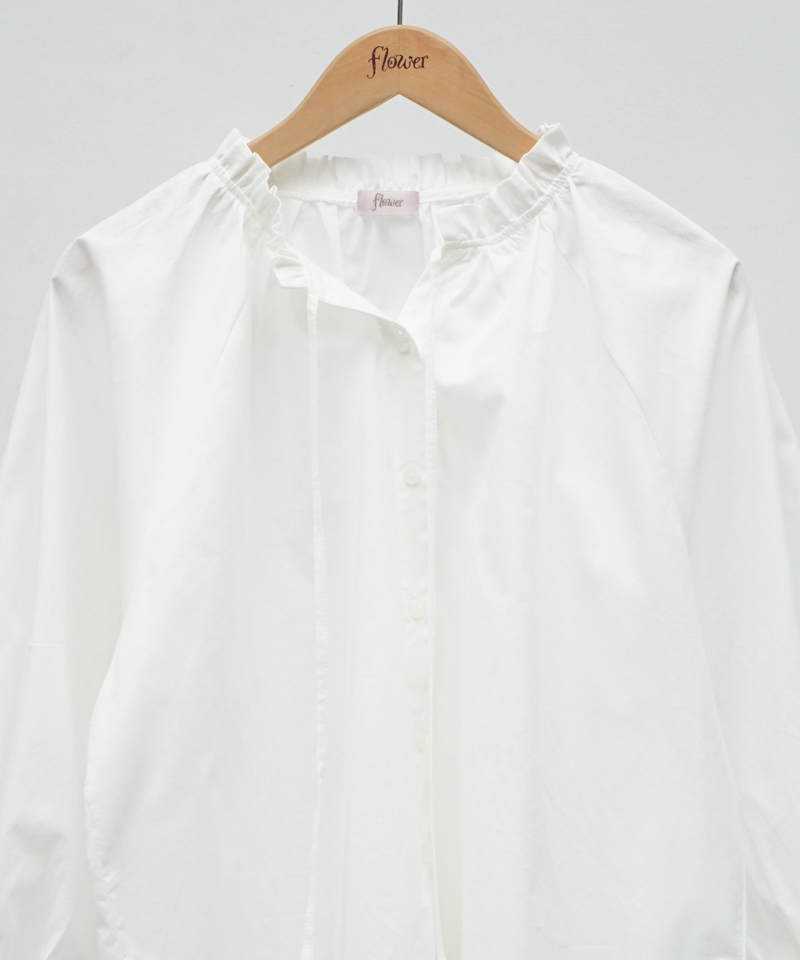 relax frill shirt ～ﾘﾗｯｸｽﾌﾘﾙｼｬﾂ | flower／フラワー公式通販