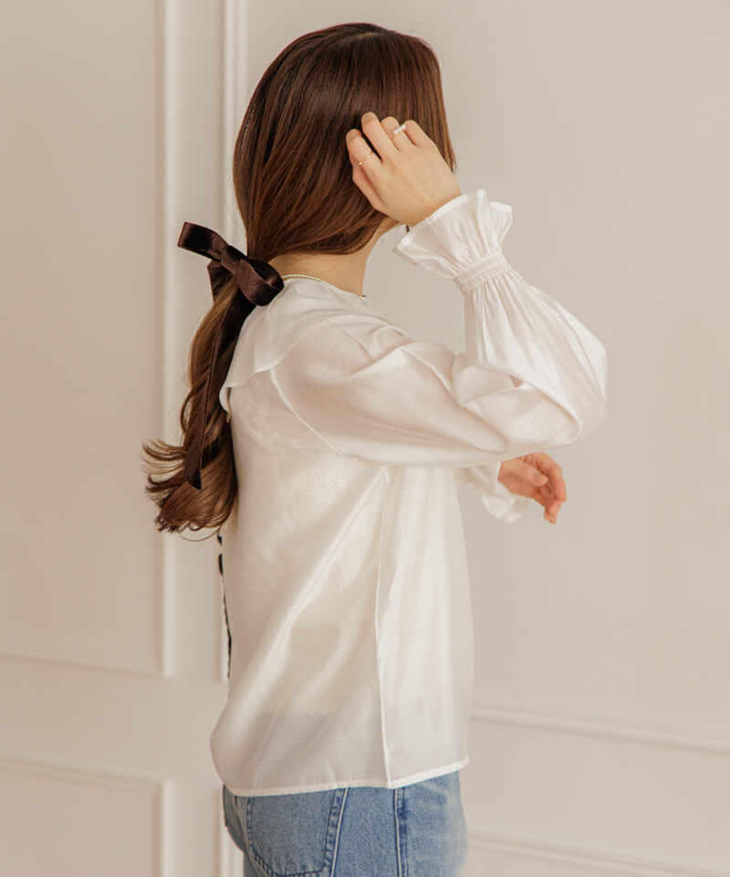 franche lippee（レース ・ シャツ/ブラウス(半袖/袖なし)）の