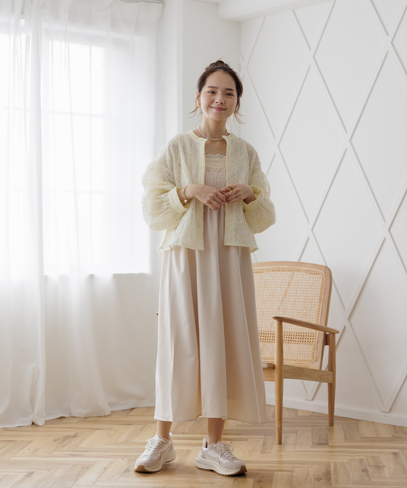 【flower】　バンドカラーバルーンブラウス2 flower（フラワー）の「バンドカラーバルーンブラウス2（シャツ