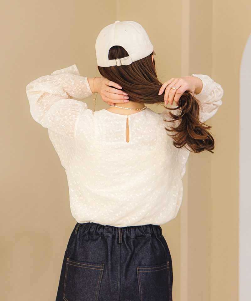 6(ROKU)＞COTTON EMBROIDERY BLOUSE/ブラウス | www.causus.be