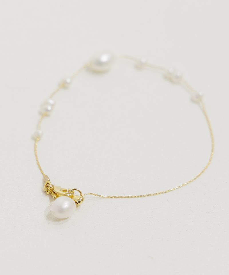 drop pearl bracelet～ﾄﾞﾛｯﾌﾟﾊﾟｰﾙﾌﾞﾚｽﾚｯﾄ | flower／フラワー公式通販