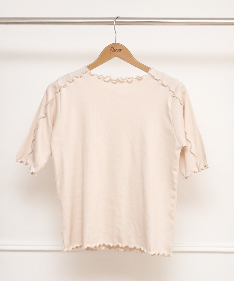 OUTLET】blossom half top～ﾌﾞﾛｯｻﾑﾊｰﾌﾄｯﾌﾟ | flower／フラワー公式通販