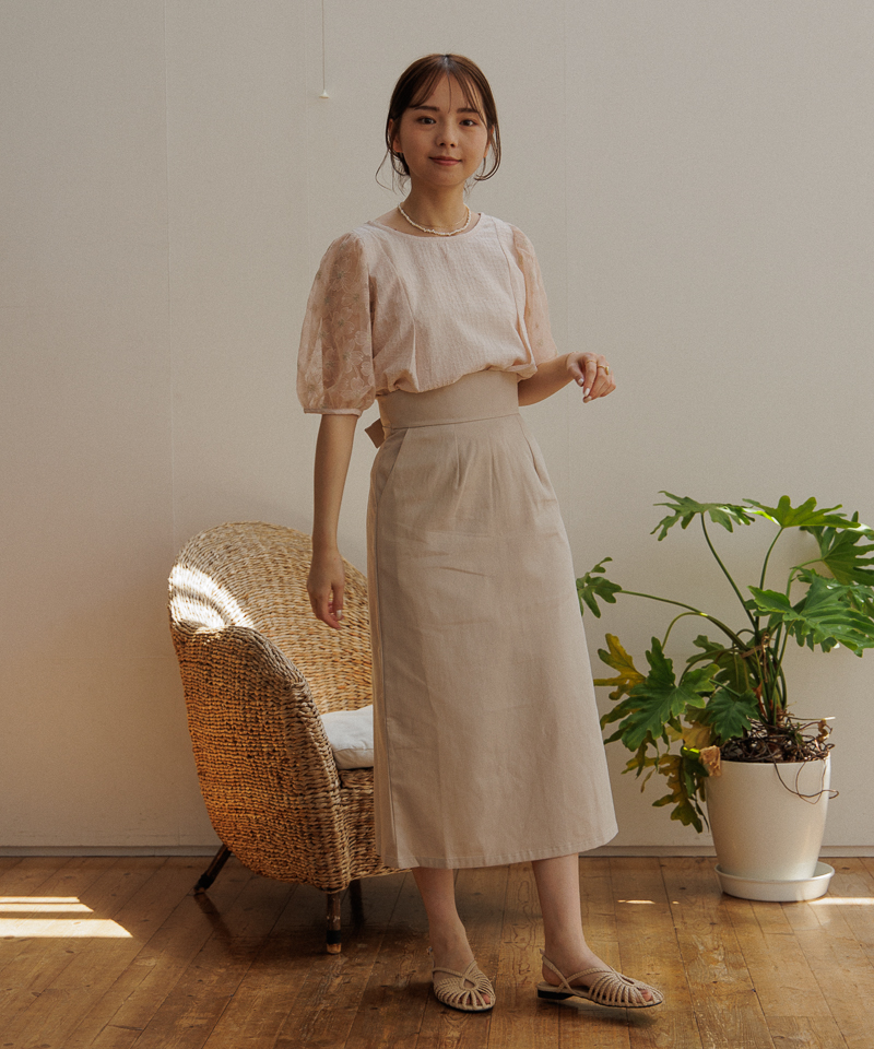 OUTLET】marine ribbon skirt～ﾏﾘﾝﾘﾎﾞﾝｽｶｰﾄ | flower／フラワー公式通販