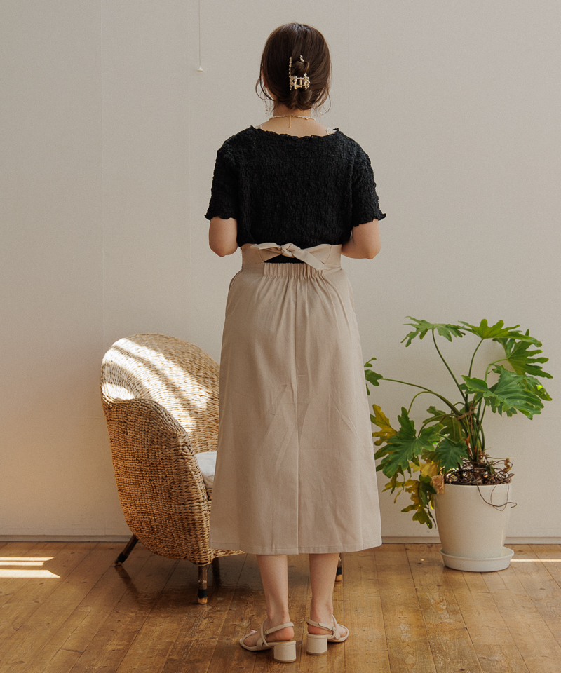 OUTLET】marine ribbon skirt～ﾏﾘﾝﾘﾎﾞﾝｽｶｰﾄ | flower／フラワー公式通販