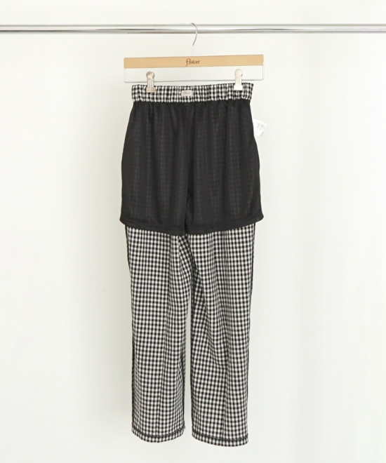 OUTLET】playful check pants~プレイフルチェックパンツ | flower/フラワー公式通販