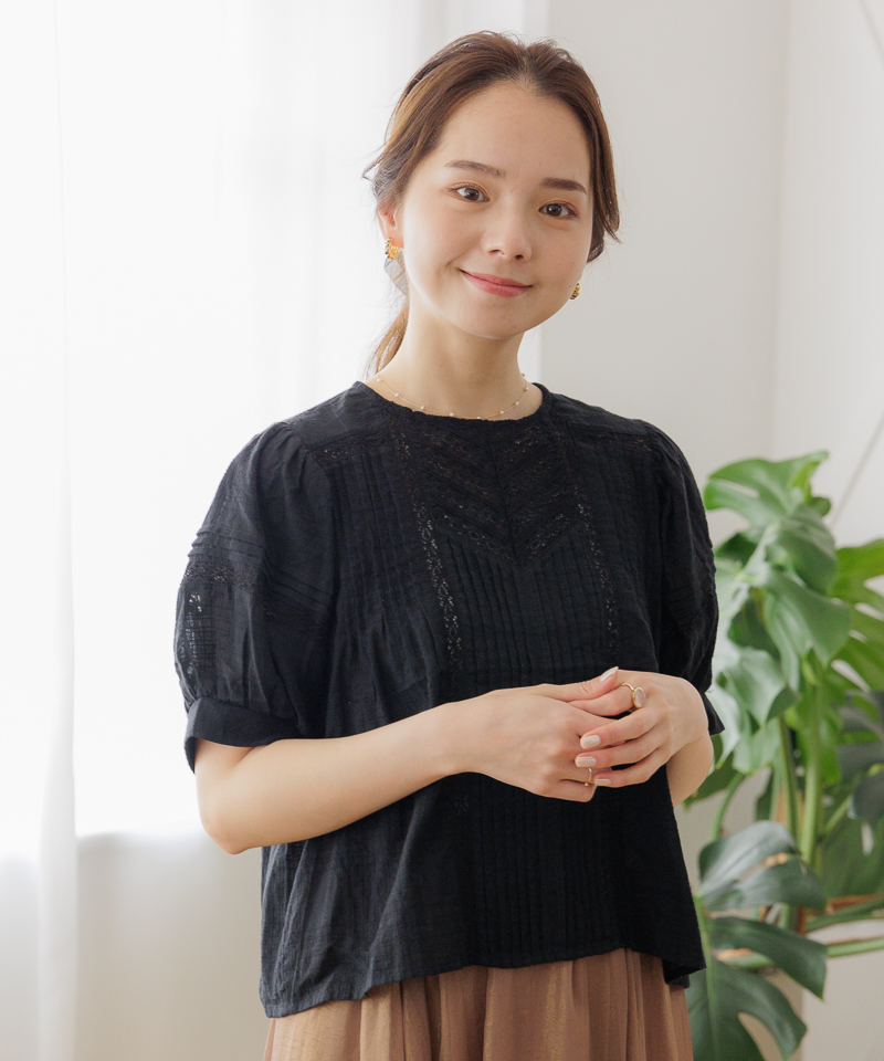 30%OFF】lace balloon blouse～ﾚｰｽﾊﾞﾙｰﾝﾌﾞﾗｳｽ | flower／フラワー公式通販