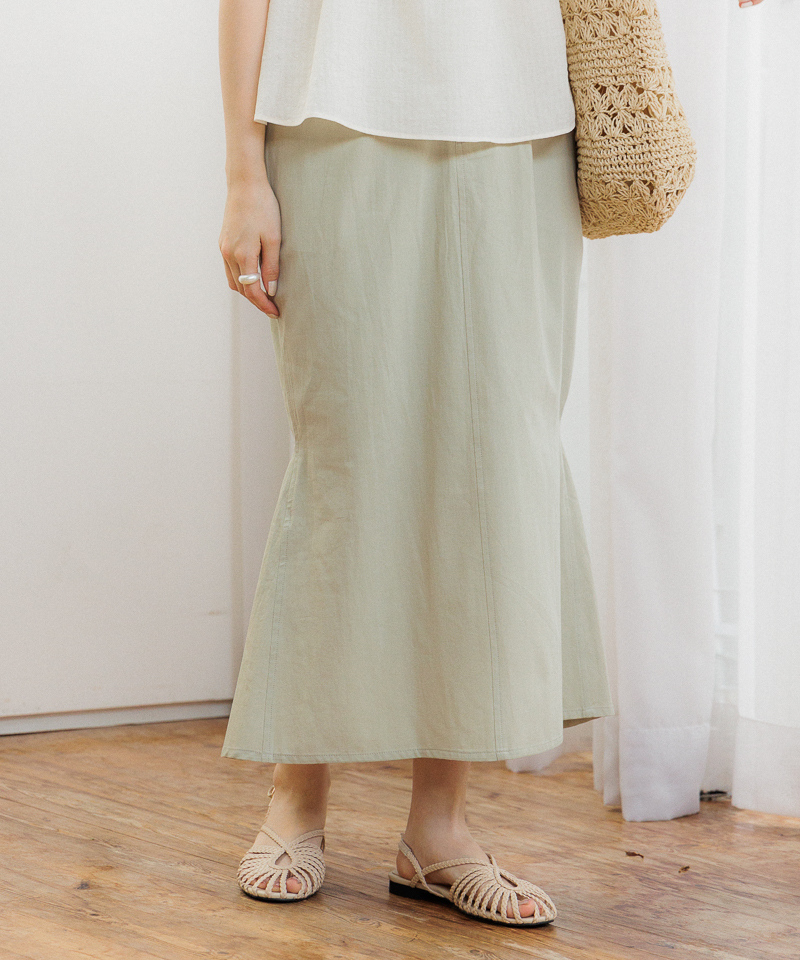 SENEE slit mermaid skirt (スリットマーメイドスカート) SENNE slit