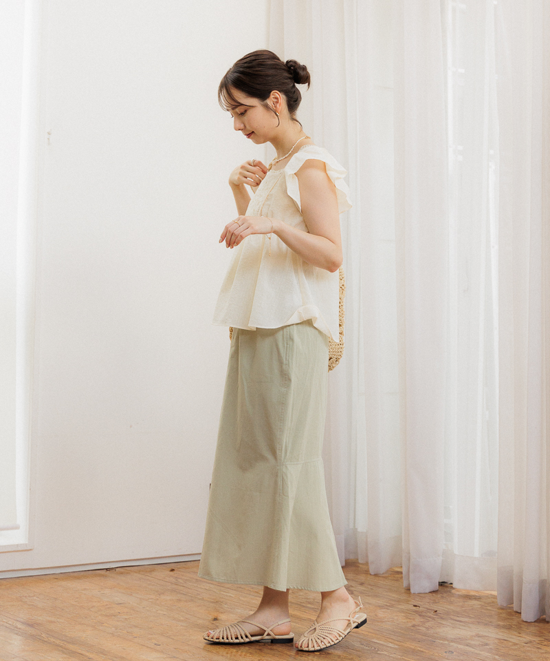 SENEE slit mermaid skirt (スリットマーメイドスカート) slit mermaid skirt（スリットマーメイドスカート）（スカート