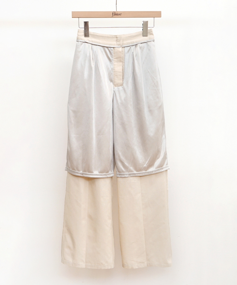 linen tuck pants～ﾘﾈﾝﾀｯｸﾊﾟﾝﾂ | flower／フラワー公式通販