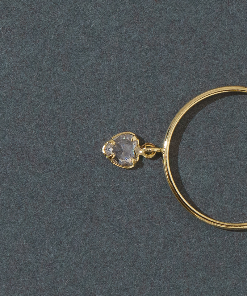 swinging heart ring～ｽｲﾝｷﾞﾝｸﾞﾊｰﾄﾘﾝｸﾞ | flower／フラワー公式通販