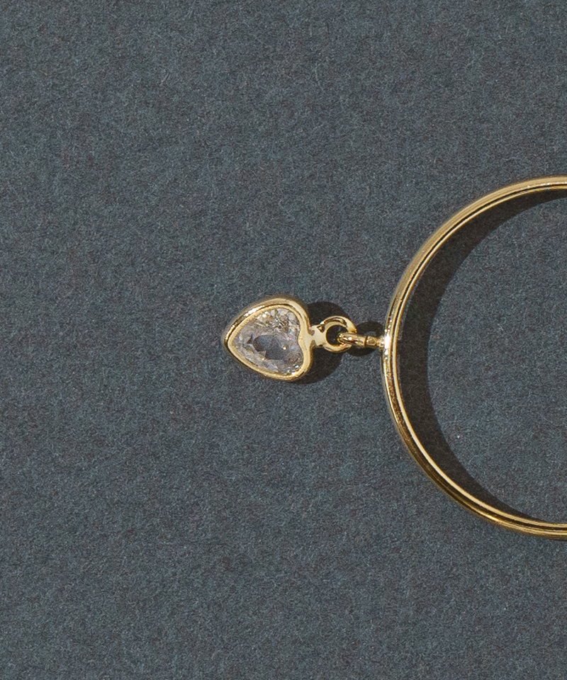 swinging heart ring~スインギングハートリング | flower/フラワー公式通販 swinging heart ring~スインギングハートリング | flower/フラワー公式通販